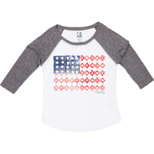 Smile To The Flag Shirt - Long-Sleeve - Girls'
