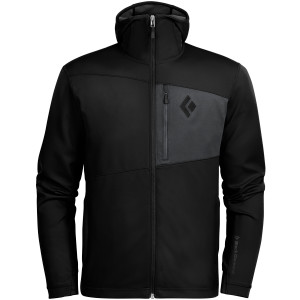 Click to Enlarge for Black Diamond Flow State Hooded Jacket - Men's Black Diamond Flow State Hooded Jacket - Men's -image