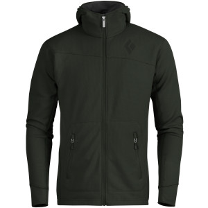 Click to Enlarge for Black Diamond Solution Fleece Hooded Jacket - Men's Black Diamond Solution Fleece Hooded Jacket - Men's-Image