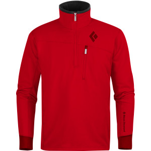 Click to Enlarge for Black Diamond Solution 1/4-Zip Top - Men's Black Diamond Solution 1/4-Zip Top - Men's -image