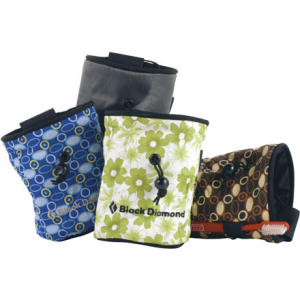 Black Diamond Print Chalk Bag