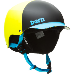 Bern Baker EPS Visor Thin Shell Helmet with Knit Liner