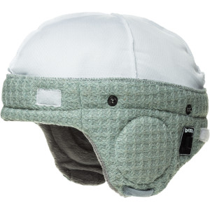 Adjustable Audio Grey Knit Helmet Liner - Women's
