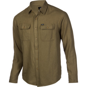 Brixton Donez Solid Flannel Shirt - Long-Sleeve - Men's