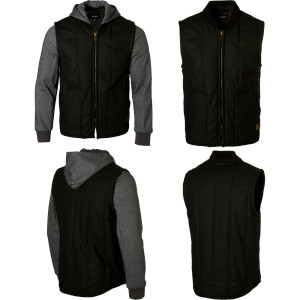 Brixton Ruger Hooded Jacket/Vest - Men's - 2010