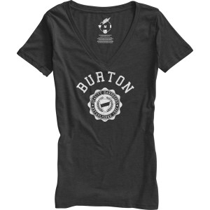 Click to Enlarge for Burton Co-Ed Recycled V-Neck T-Shirt - Short-Sleeve - Women's Burton Co-Ed Recycled V-Neck T-Shirt - Short-Sleeve - Women's-Image