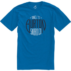 Click to Enlarge for Burton Stamp Recycled Slim T-Shirt - Short-Sleeve - Men's Burton Stamp Recycled Slim T-Shirt - Short-Sleeve - Men's-Image