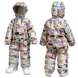 Burton MiniShred Rocker One-Piece Snowsuit - Toddler Girls' - 09/10 - 2009