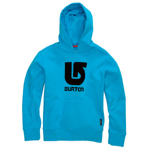 Burton Logo Vertical Pullover Hooded Sweatshirt - Boys' - 2010