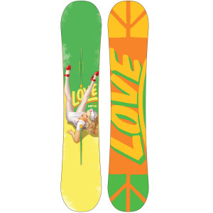 Burton Love Restricted Snowboard - Wide - 2010