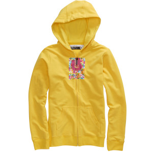 Burton Logo Fill Full-Zip Hooded Sweatshirt - Girls' - 2011
