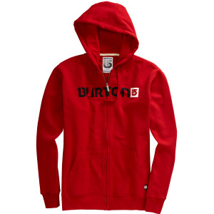 Burton Logo Horizontal Full-Zip Hooded Sweatshirt - Men's