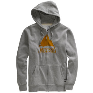 Burton Mountain Logo Full-Zip Hooded Sweatshirt - Men's - 2011