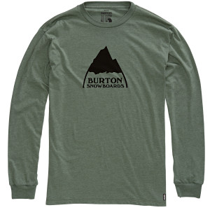 Burton Mountain Logo Slim T-Shirt - Long-Sleeve - Men's - 2011