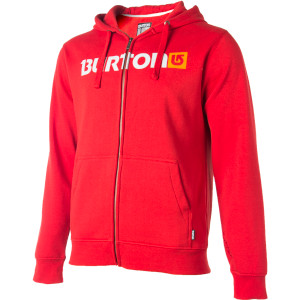 Burton Logo Horizontal Full-Zip Hooded Sweatshirt - Men's - 2012
