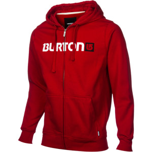 Burton Logo Horizontal Full-Zip Hoodie - Men's - 2012