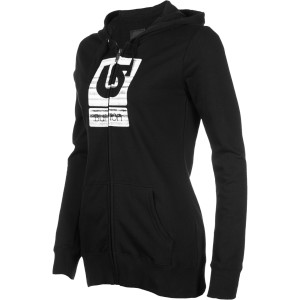 Her Logo Palette Stripes Basic Full-Zip Hoodie - Women's