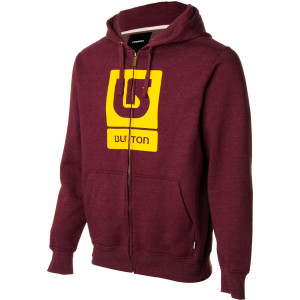 Burton Logo Vertical Full-Zip Hoodie - Men's