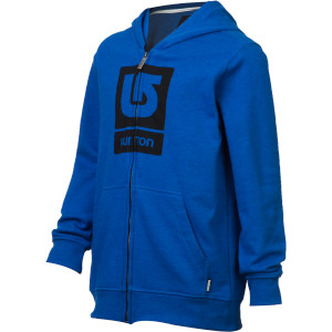Logo Vertical Full-Zip Hoodie - Boys'