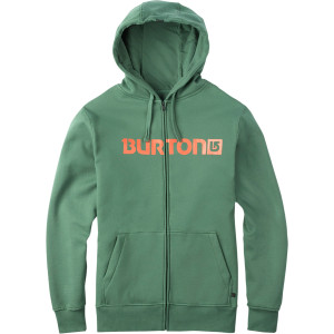 Click to Enlarge for Burton Logo Horizontal Full-Zip Hoodie - Men's Burton Logo Horizontal Full-Zip Hoodie - Men's -image
