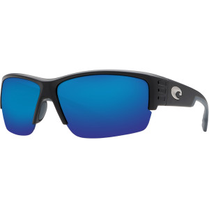 Hatch Blackout Polarized Sunglasses - Costa 580 Polycarbonate Lens