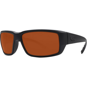 Fantail Blackout Polarized Sunglasses - Costa 580 Polycarbonate Lens