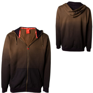 Chocolate Ebbets Full-Zip Hooded Sweatshirt - Men's