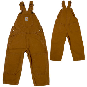 Carhartt Washed Duck Bib Overall Pant - Toddler