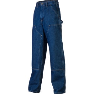 Double-Front Logger Dungaree Denim Pant - Men's