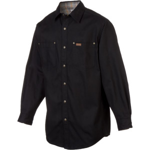 Canvas Flannel Lined Shirt Jac - Men's