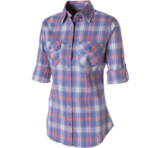 Roll-Up Plaid Shirt - Long-Sleeve - Women's