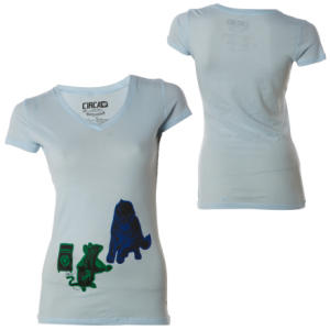C1RCA Rock Mouse V-Neck T-Shirt - Short-Sleeve - Women's - 2009
