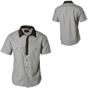 C1RCA Black Collar Shirt - Short-Sleeve - Men's - 2010