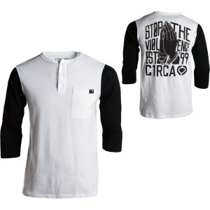 C1RCA Peace Henley Top - Long-Sleeve - Men's - 2010