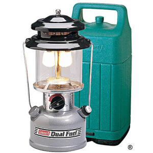 Premium Dual-Fuel 2-Mantle Lantern w/ Carry Case