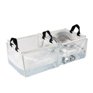 Folding Double Wash Basin