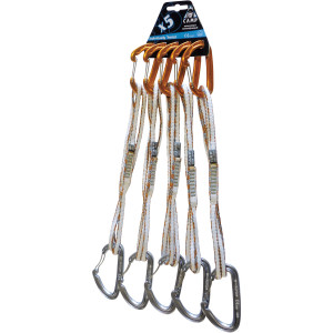 Mach Express Dyneema 60cm Quickdraw - 5-Pack - Wire/Wire