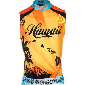 Click to Enlarge for Canari Cyclewear Hawaii II Jersey - Sleeveless - Men's Canari Cyclewear Hawaii II Jersey - Sleeveless - Men's -image