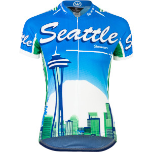 Click to Enlarge for Canari Cyclewear Seattle Jersey - Short-Sleeve - Women's Canari Cyclewear Seattle Jersey - Short-Sleeve - Women's-Image