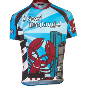 Click to Enlarge for Canari Cyclewear New England Jersey - Short Sleeve - Men's Canari Cyclewear New England Jersey - Short Sleeve - Men's-Image