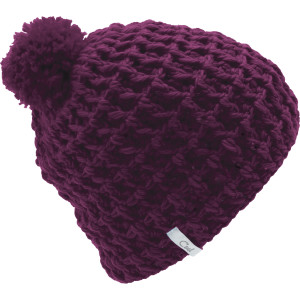 Coal Waffle Pom Beanie - Women's