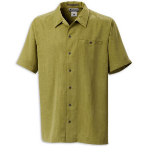 Columbia Security Check Button-Down Short-Sleeve Shirt - Men's