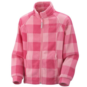 Columbia Benton Springs Printed Fleece Jacket - Little Girls'