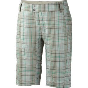 Saturday Trail Stretch Plaid Short - Women's