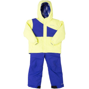 Snow Slush Reversible Snow Suit Set - Little Girls'