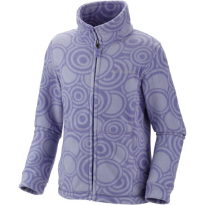 Explorer's Delight Printed Fleece Jacket - Girls'