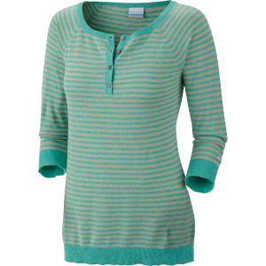 Perfect Layer Striped Henley - Long-Sleeve - Women's
