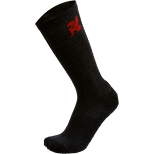 Click to Enlarge for Chrome Merino Over-The-Calf Socks Chrome Merino Over-The-Calf Socks-Image