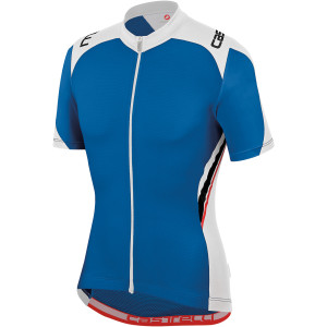 Castelli Vincente Full-Zip Jersey - Short Sleeve - Men's