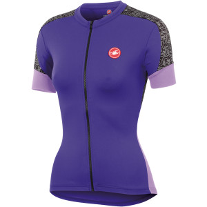 Click to Enlarge for Castelli Scarabocchio Full-Zip Jersey - Short Sleeve - Women's Castelli Scarabocchio Full-Zip Jersey - Short Sleeve - Women's -image